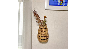 Water Hyacinth Wall Hanging Basket