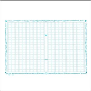 飾り原稿用紙 碧翡翠（アオヒスイ）