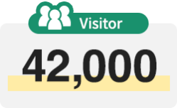Visitor : 42,000