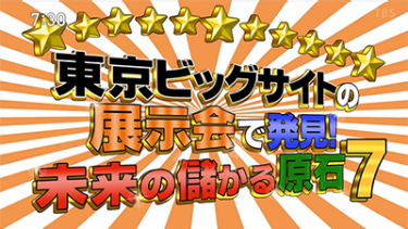 TBSテレビ「がっちりマンデー」