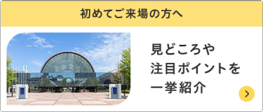 【初めてご来場の方へ】見どころや注目ポイントを一挙紹介