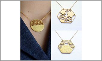 gold leaf accessories