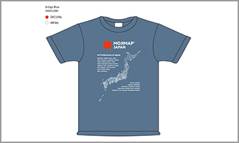 MOJIMAP（モジマップ）Tシャツ