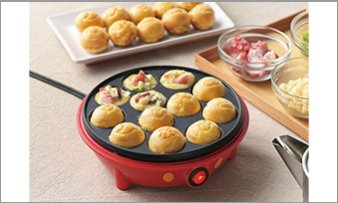 「ミッキーマウス」電気たこ焼き器